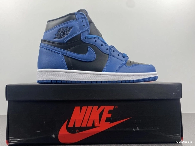 'Dark High 1 Retro Blue' Air 555088-404 Marina OG Jordan 0822